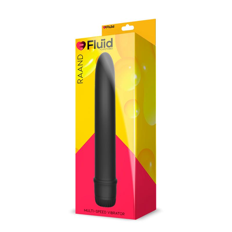 Raand Multi-Speed Vibrator 18 cm Black - UABDSM