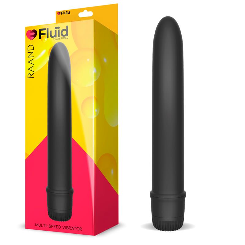 Raand Multi-Speed Vibrator 18 cm Black - UABDSM