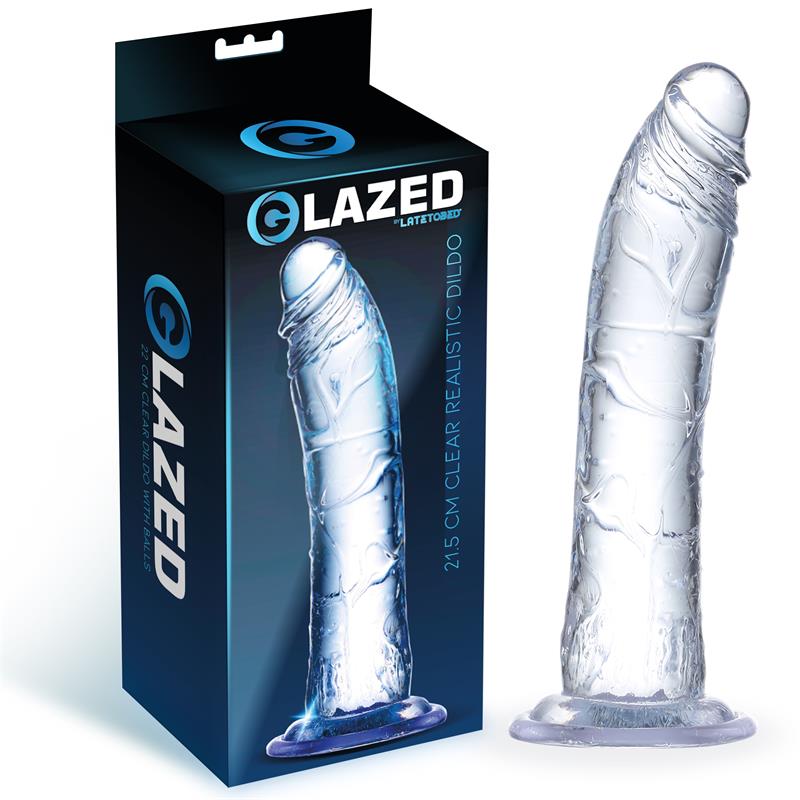 Realistic Dildo Crystal Material 215 cm - UABDSM