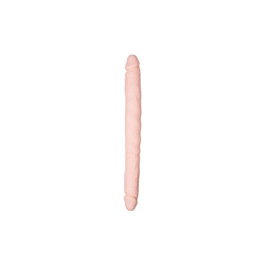 Realistic Double Ended Dildo - Skin Coloured - UABDSM