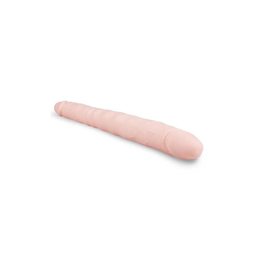 Realistic Double Ended Dildo - Skin Coloured - UABDSM