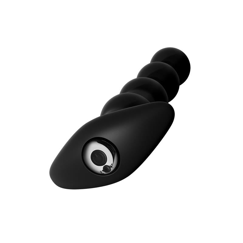 Rechargeable Anal Beads Black - UABDSM
