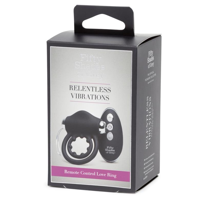 Relentless Vibrations Cock Ring Remote Control USB - UABDSM