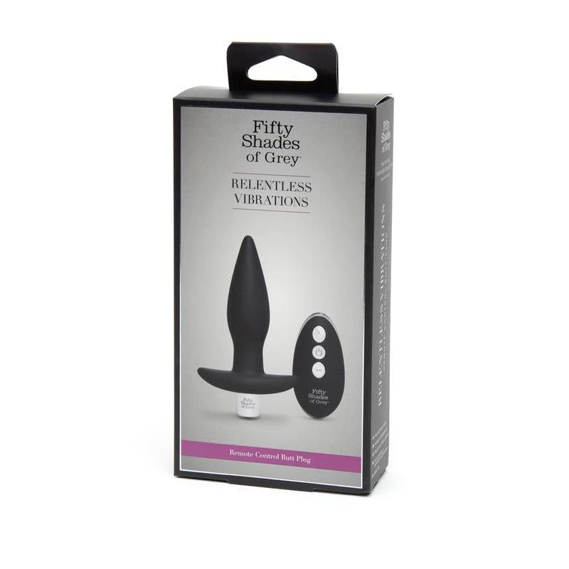 Relentless Vibrations Remote Control Butt Plug - UABDSM