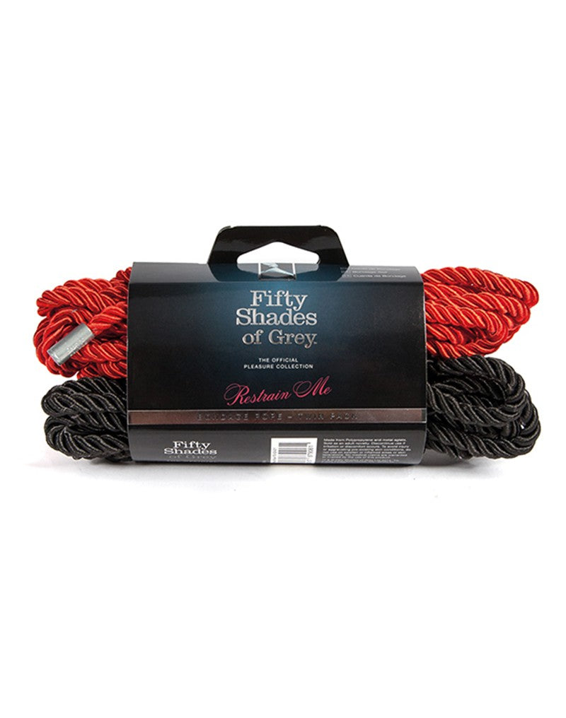 Restrain Me - FSOG Bondage Rope Twin Pack - UABDSM