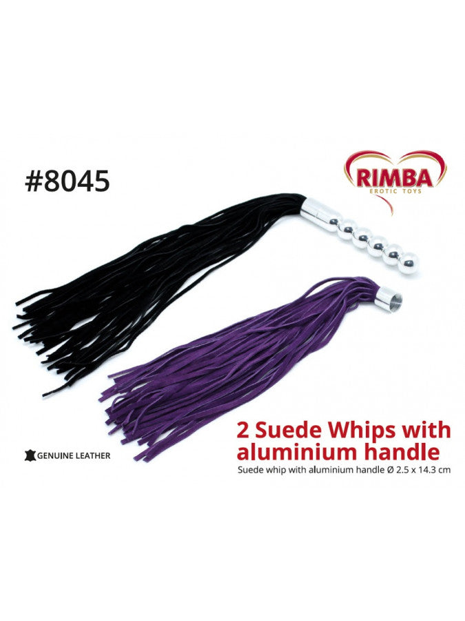 Rimba - 2 Suede Whips With Aluminum Grip - UABDSM