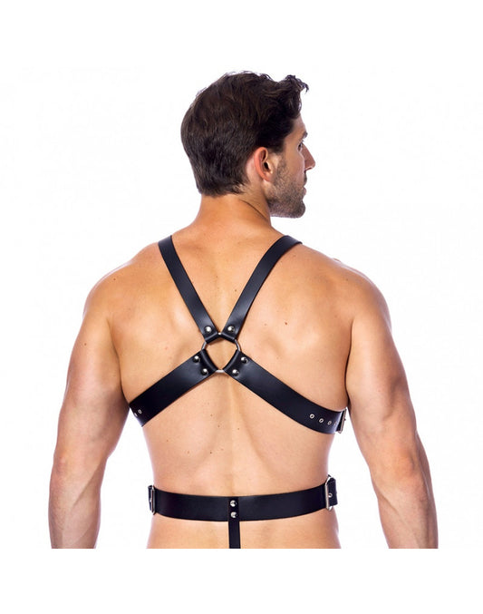 Rimba - Body Harness With Cockring Ø 40 And 50 Mm. - UABDSM