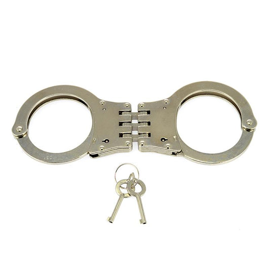 Rimba Bondage Play Cuffs metal-Adjustable - UABDSM