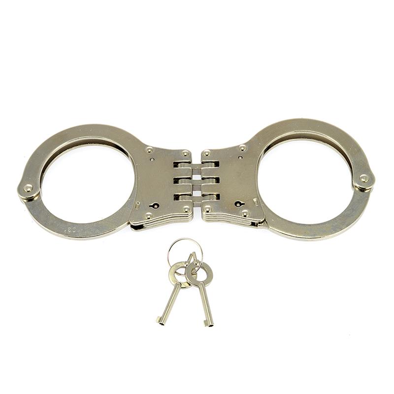 Rimba Bondage Play Cuffs metal-Adjustable - UABDSM