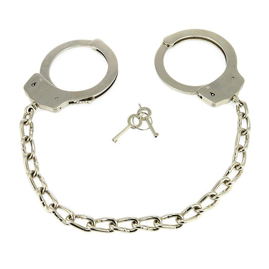 Rimba Bondage Play Cuffs metal-Adjustable - UABDSM