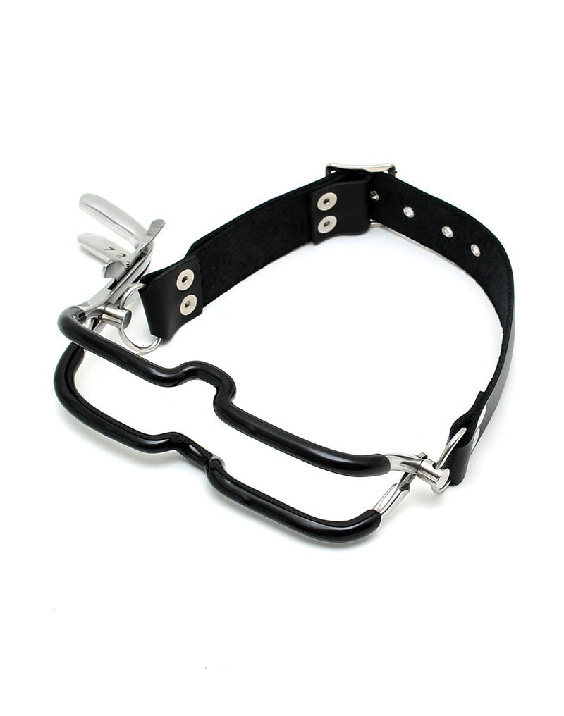 Rimba Bondage Play - Jennings Mouth Clamp With Neckstrap - UABDSM