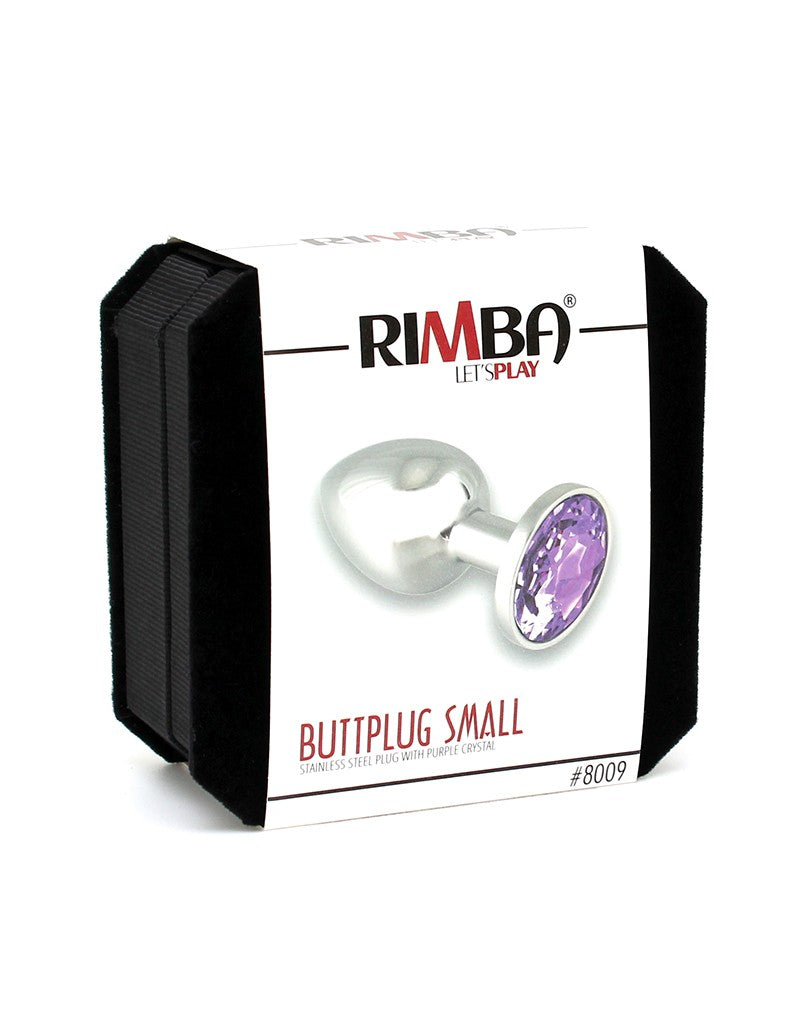 Rimba - Butt Plug SMALL With Cristal (unisex) - UABDSM