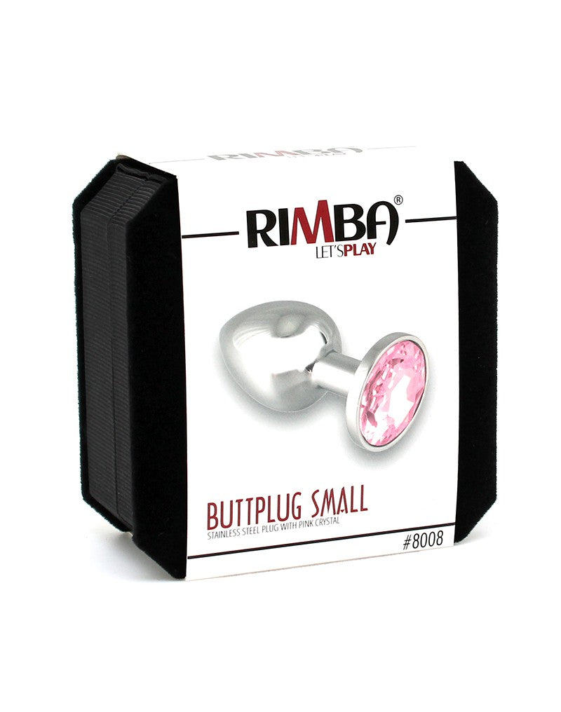 Rimba - Butt Plug SMALL With Cristal (unisex) - UABDSM