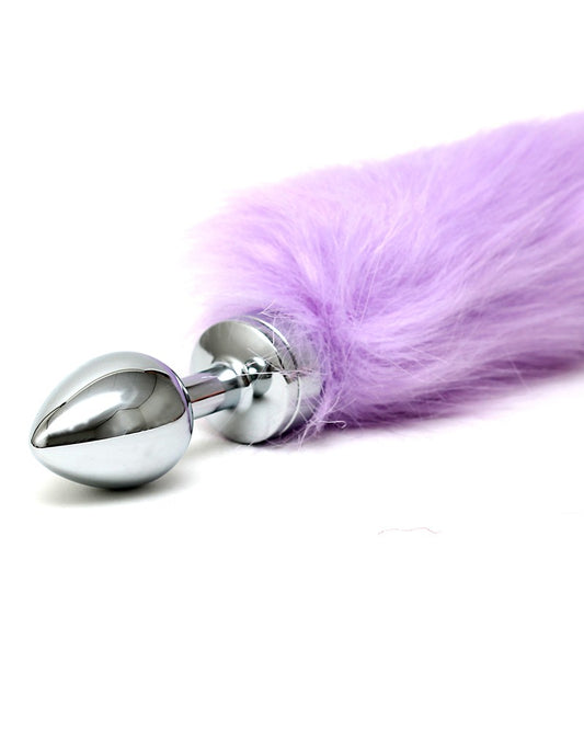 Rimba - Butt Plug SMALL With Lilac Tail (unisex) - UABDSM