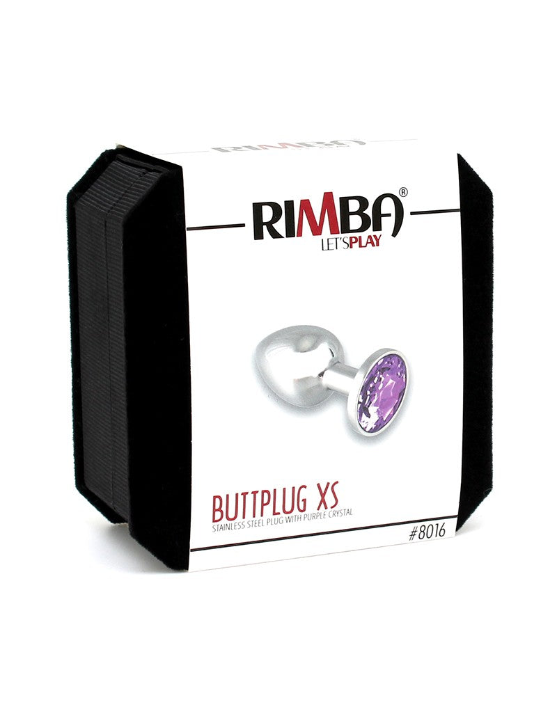 Rimba - Butt Plug XS With Cristal (unisex) - UABDSM
