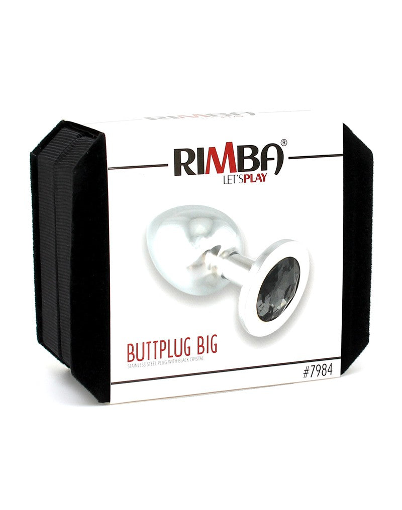 Rimba - Butt Plug BIG With Cristal (unisex) - UABDSM