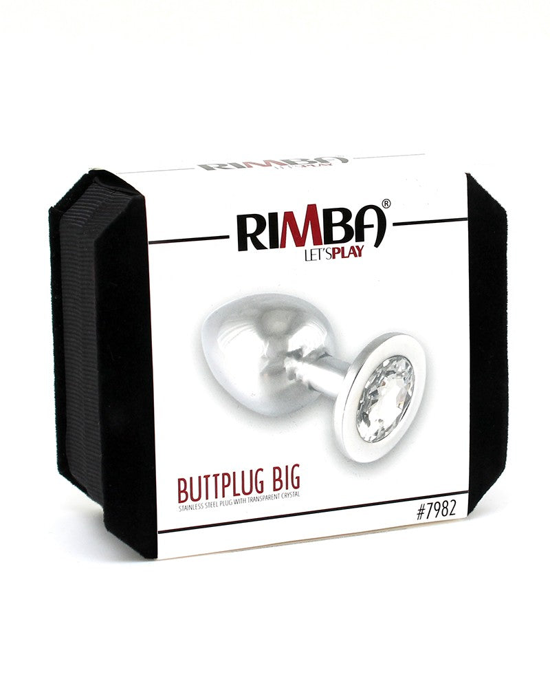 Rimba - Butt Plug BIG With Cristal (unisex) - UABDSM