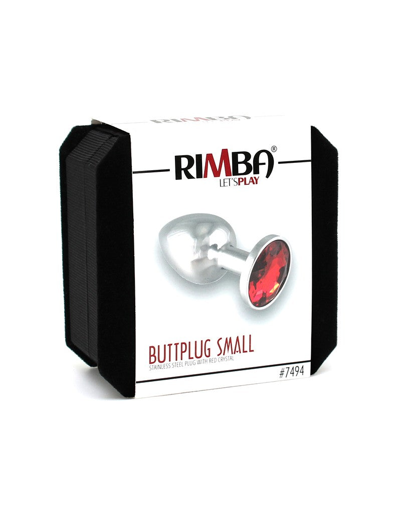 Rimba - Butt Plug SMALL With Cristal (unisex) - UABDSM