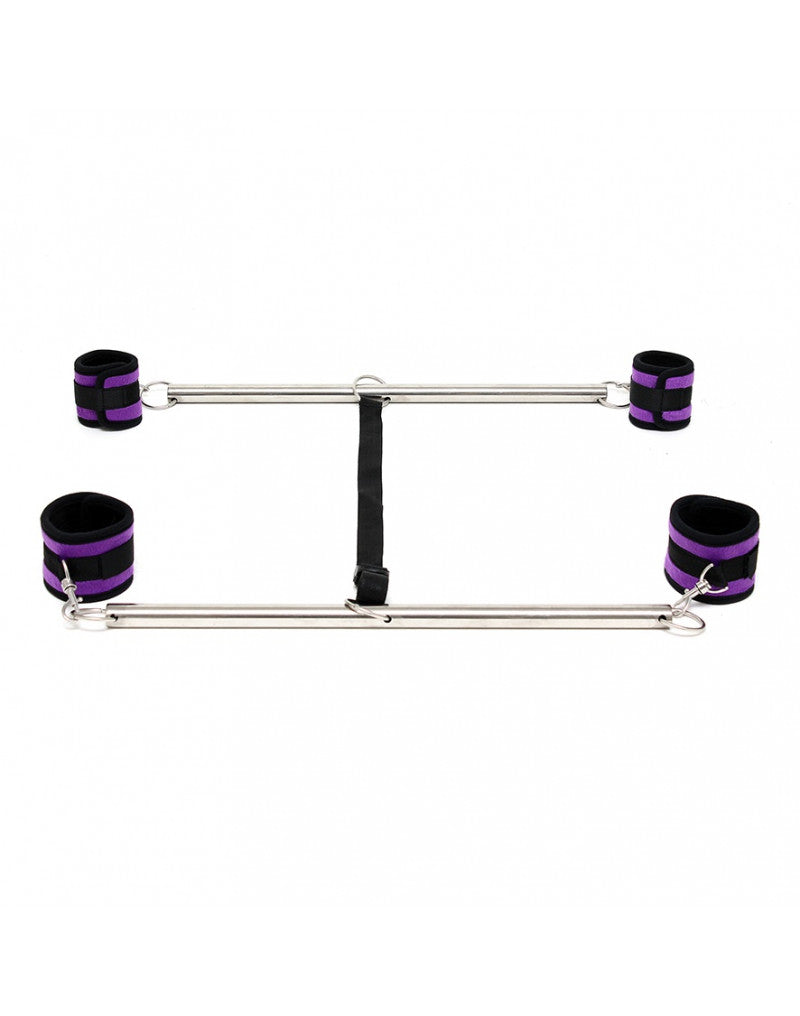 Rimba - Double Spreader Bar With Soft Cuffs - UABDSM