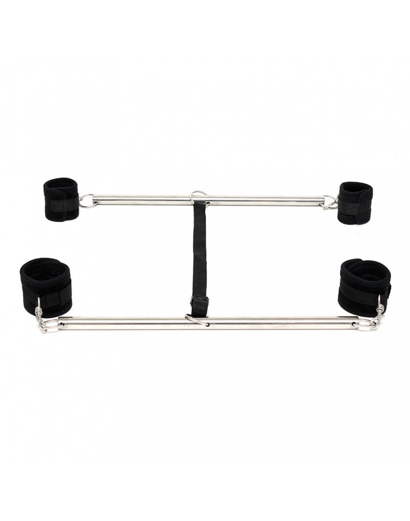 Rimba - Double Spreader Bar With Soft Cuffs - UABDSM