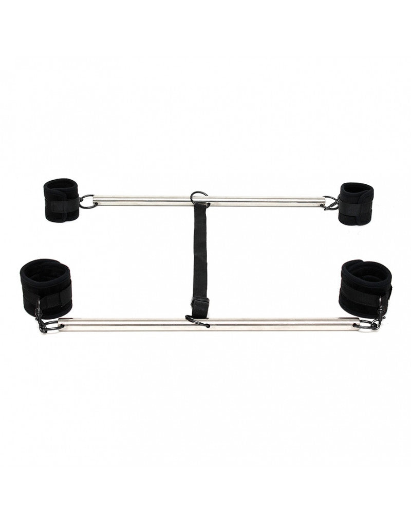 Rimba - Double Spreader Bar With Soft Cuffs - UABDSM