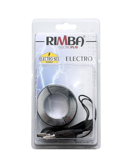 Rimba Electro Ballstretcher/cockring Solid Bi-polar - UABDSM