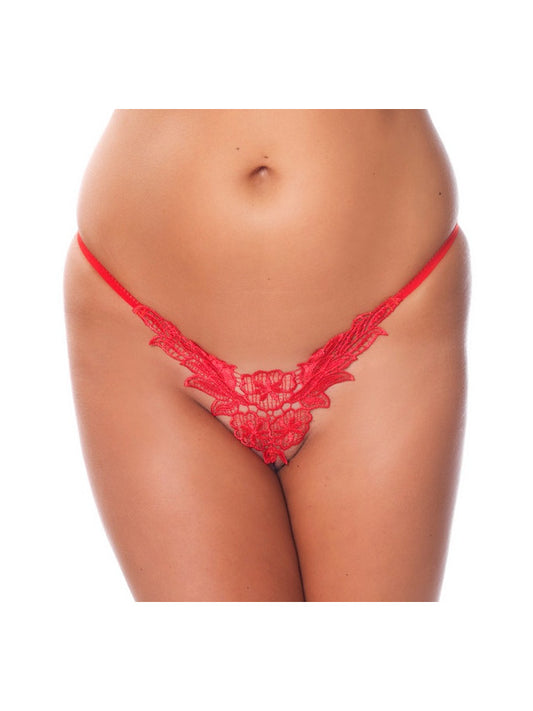 Amorable By Rimba - G-string - One Size - Red - UABDSM