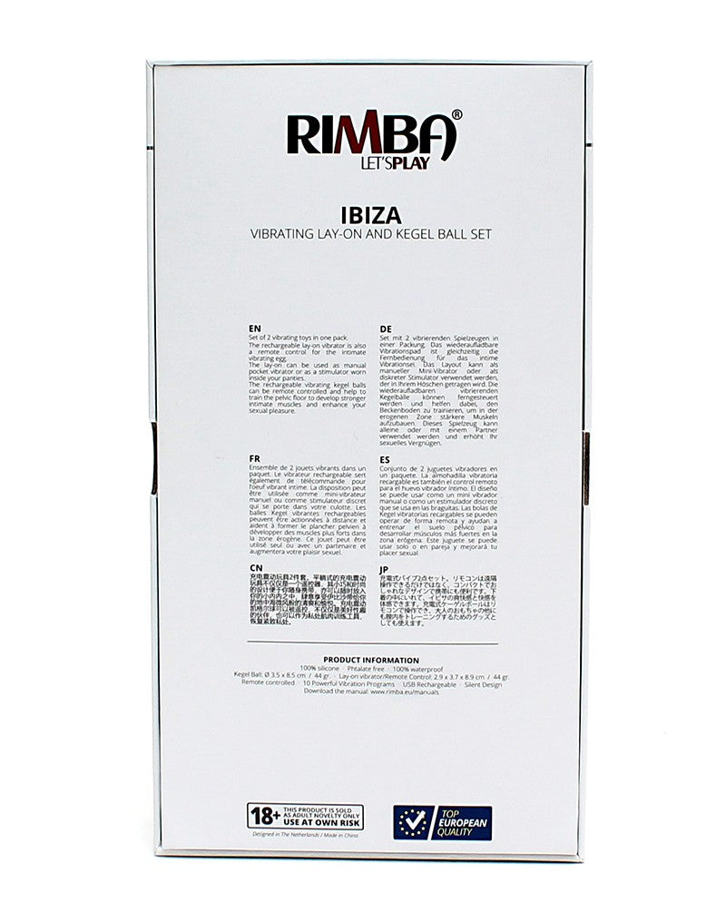 Rimba - Ibiza Vibrator Set - UABDSM