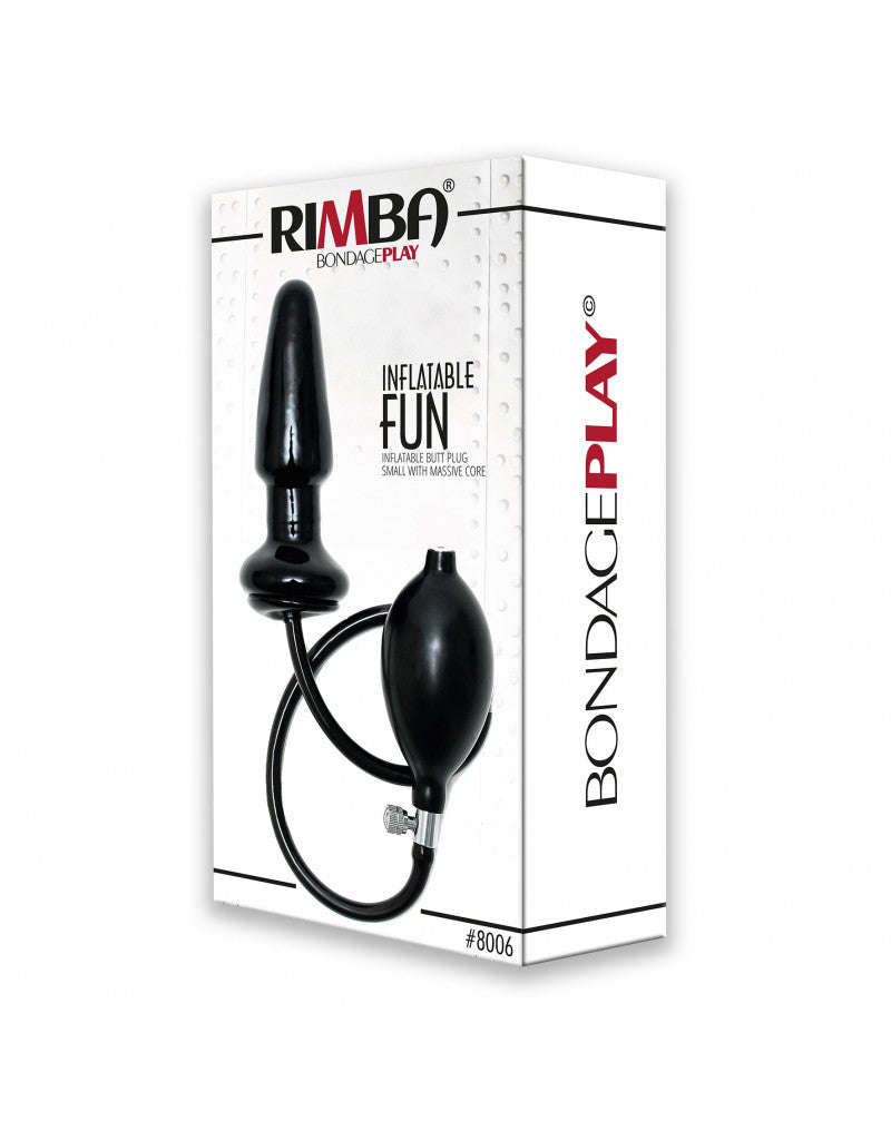 Rimba - Inflatable Butt Plug Small With Massive Core - UABDSM