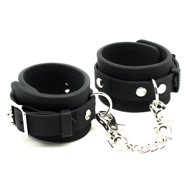 Rimba Latex Play Cuffs 4 cm - UABDSM