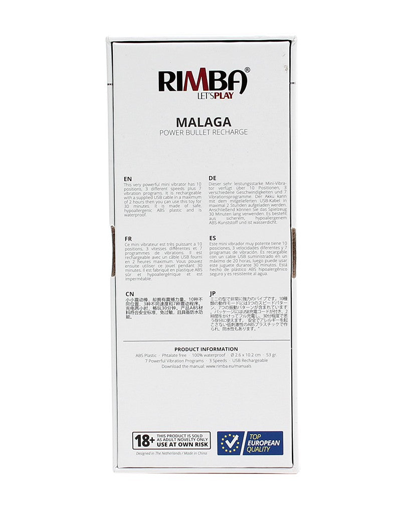 Rimba – Malaga Bullet Vibrator - UABDSM