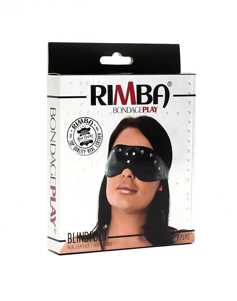 Rimba - Blindfold Decorated With Rivets - UABDSM
