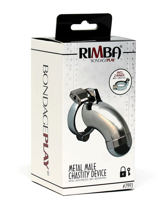 Rimba - Male Chastity Device With Padlock - UABDSM