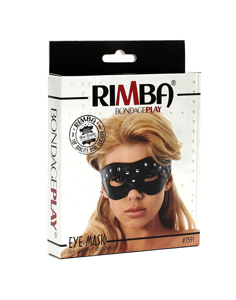 Rimba - Open Eye Mask Decorated With Rivets - UABDSM