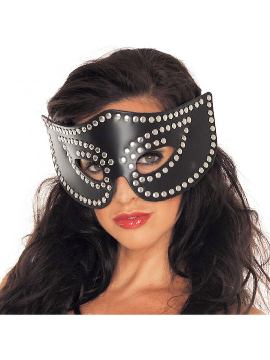 Rimba - Open Eye Mask Open Decorated With Rivets - UABDSM