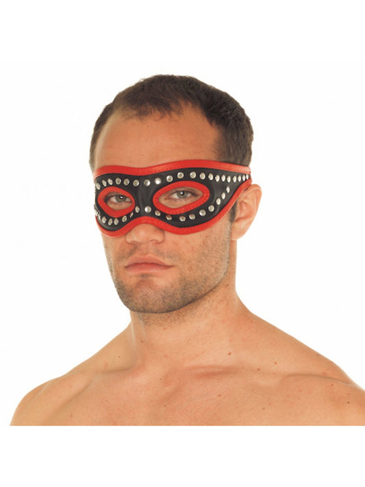 Rimba - Open Eye Mask Decorated With Studs - UABDSM