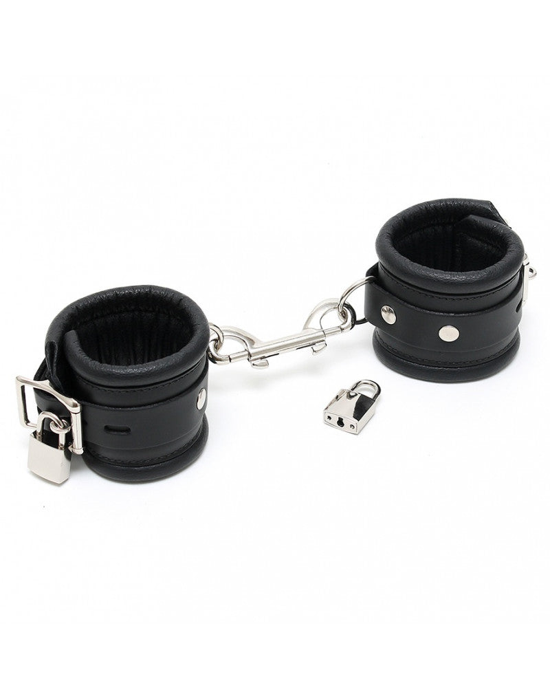 Rimba - Lockable Padded Ankle Cuffs With Padlocks - UABDSM