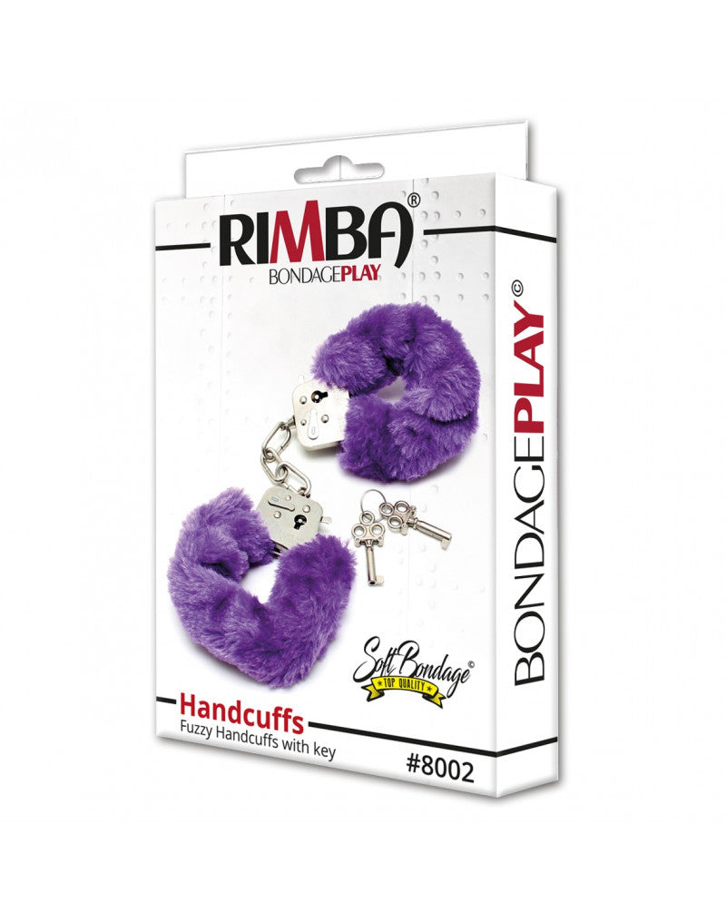 Rimba - Police Handcuffs With Purple Fur - UABDSM