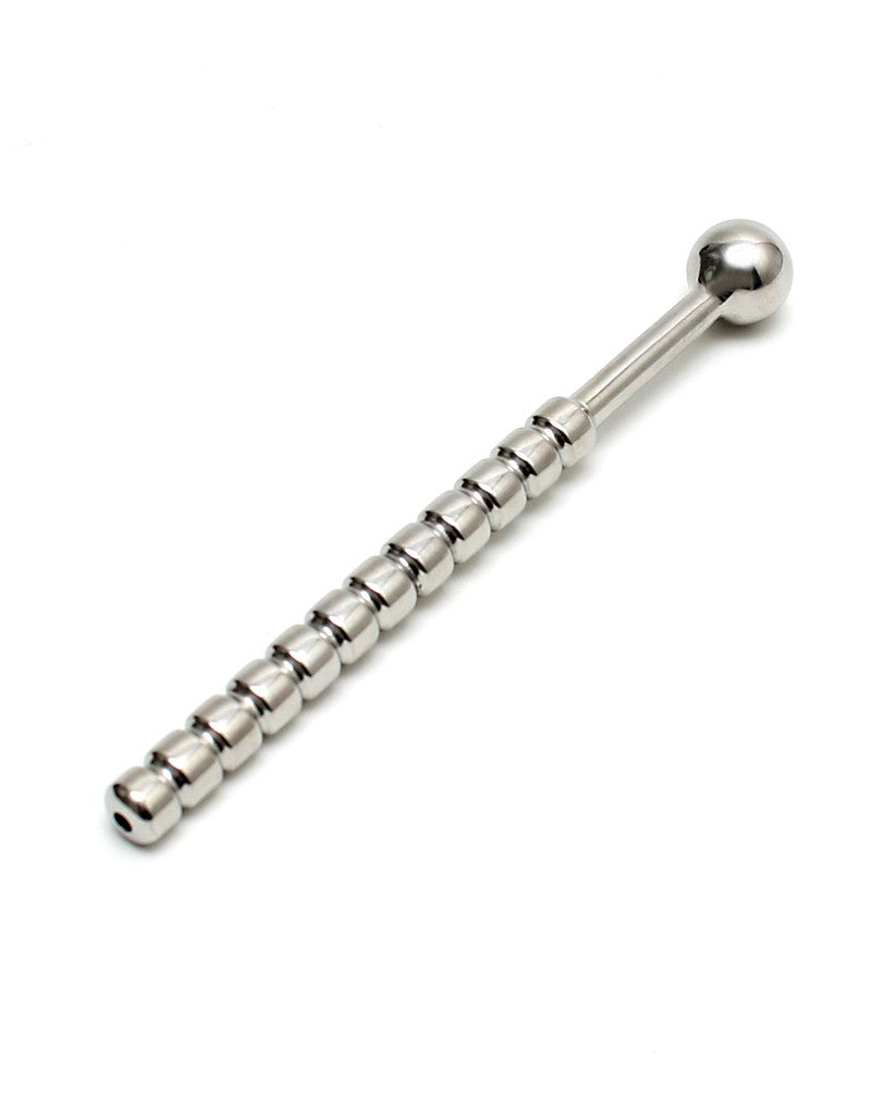 Rimba - Ribbed Urethral Plug Hollow Ø 10 Mm - UABDSM