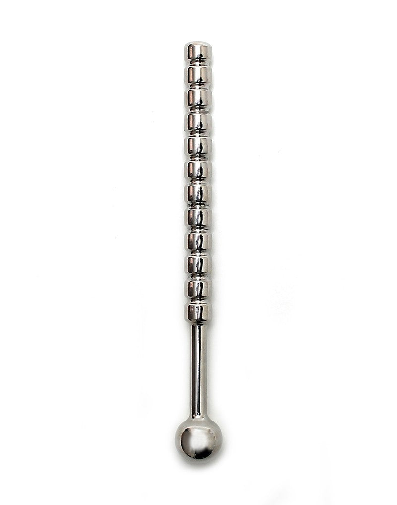 Rimba - Ribbed Urethral Plug Hollow Ø 10 Mm - UABDSM