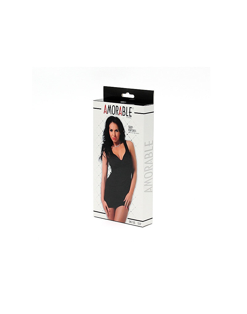 Amorable By Rimba - Mini Dress - One Size - Black - UABDSM