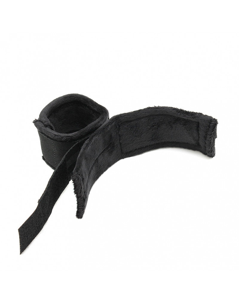 Rimba - Soft Bondage Handcuffs With Mask - UABDSM