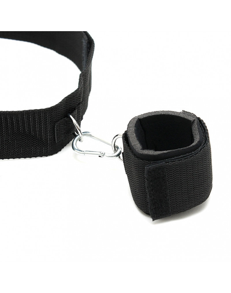 Rimba - Velcro Waist Belt With Armcuffs And Karabine Hooks - UABDSM