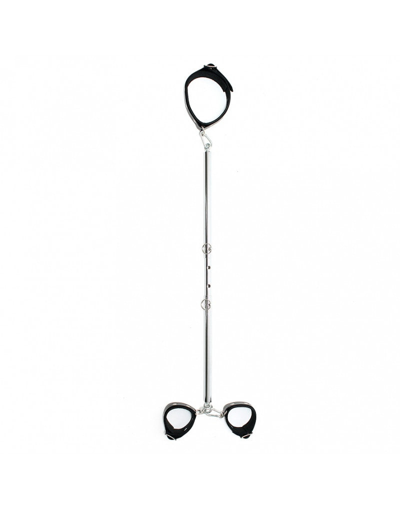 Rimba - Spreader Bar With Leather Cuffs And Collar - UABDSM
