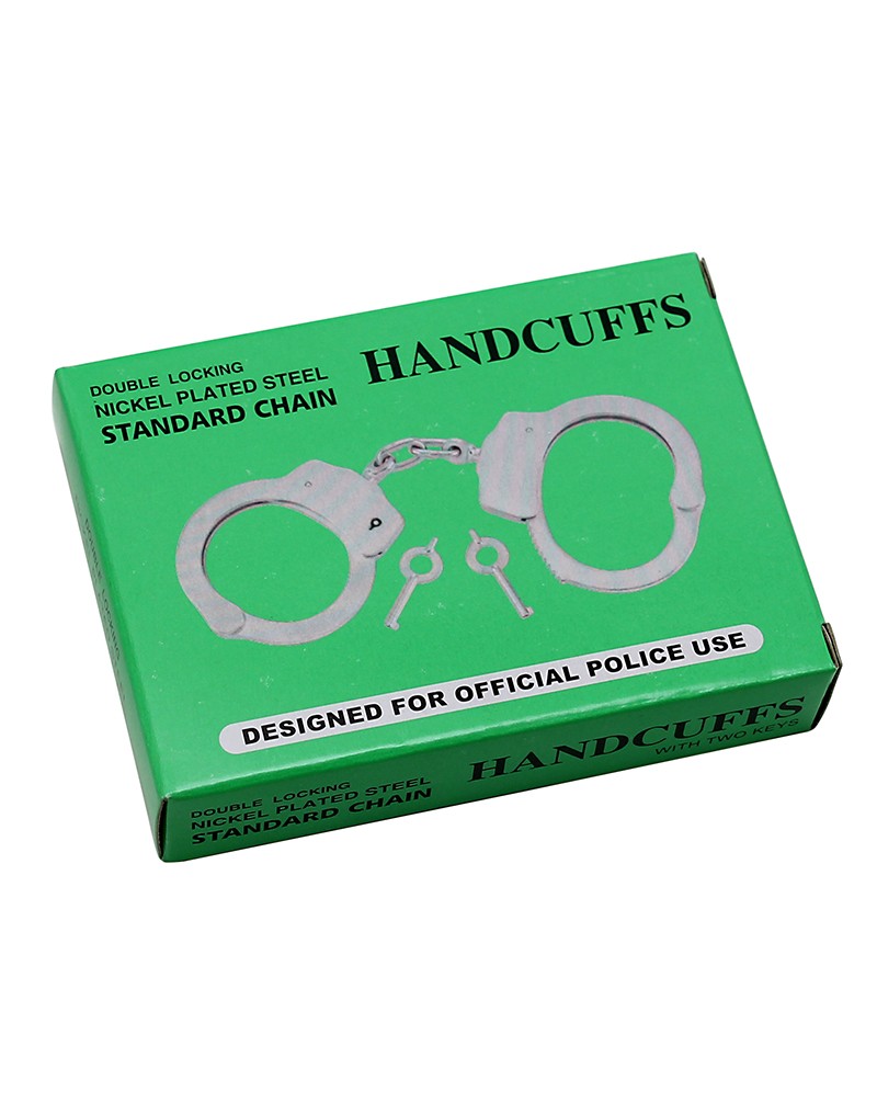 Rimba - Metal Police Hand-cuffs Extra Heavy - UABDSM