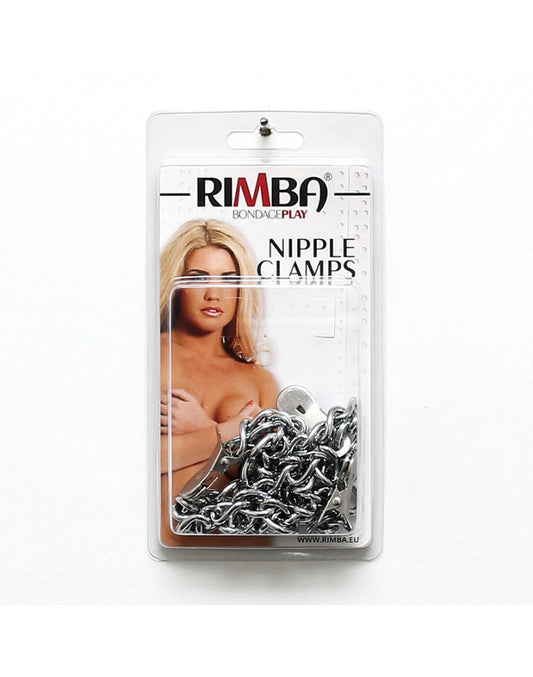 Rimba - Nipple To Labia Clamps With Chain - UABDSM