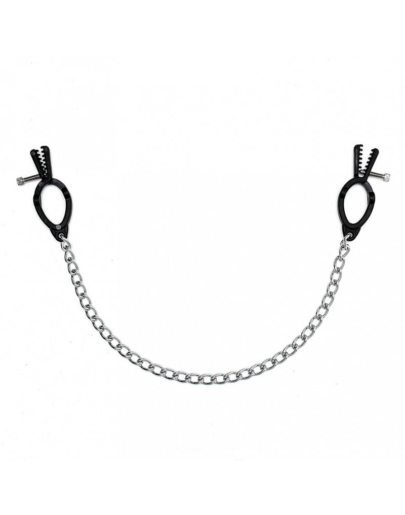 Rimba - Nipple Clamps Plastic With Chain - UABDSM