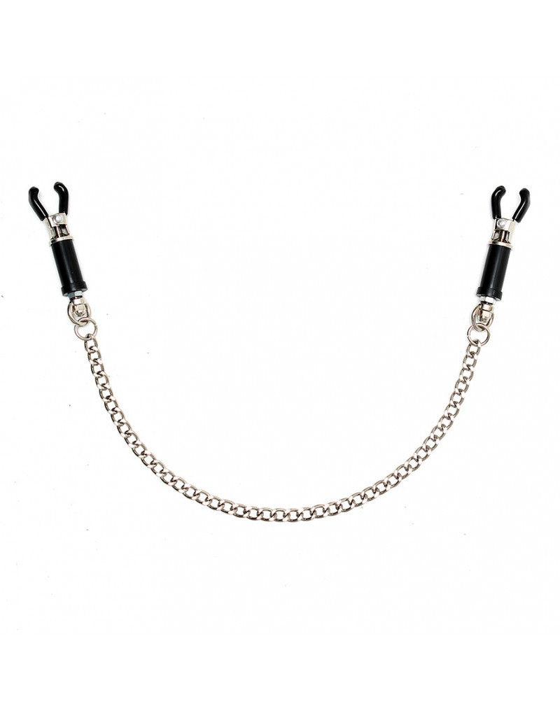 Rimba - Adjustable Nipple Clamps With Chain - UABDSM