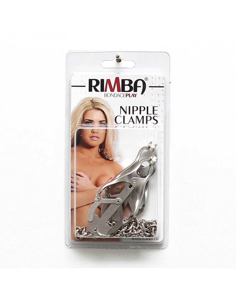 Rimba - Nipple Clamps With Chain - UABDSM