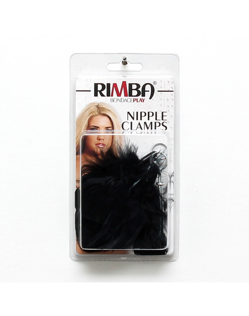 Rimba - Nipple Clamps With Feathers - UABDSM